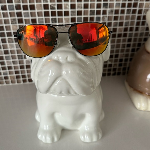 MAUI JIM CLIFF HOUSE MJ-247-02 BLACK HAWAII LAVA POLARIZED 59-15-120 CONTAINS RX main image 15